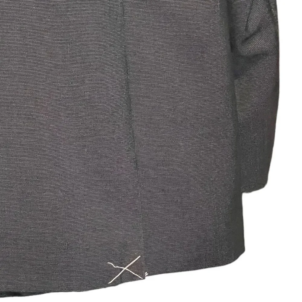 Kenneth Cole Sports Coat 2 Button Charcoal Size 46L